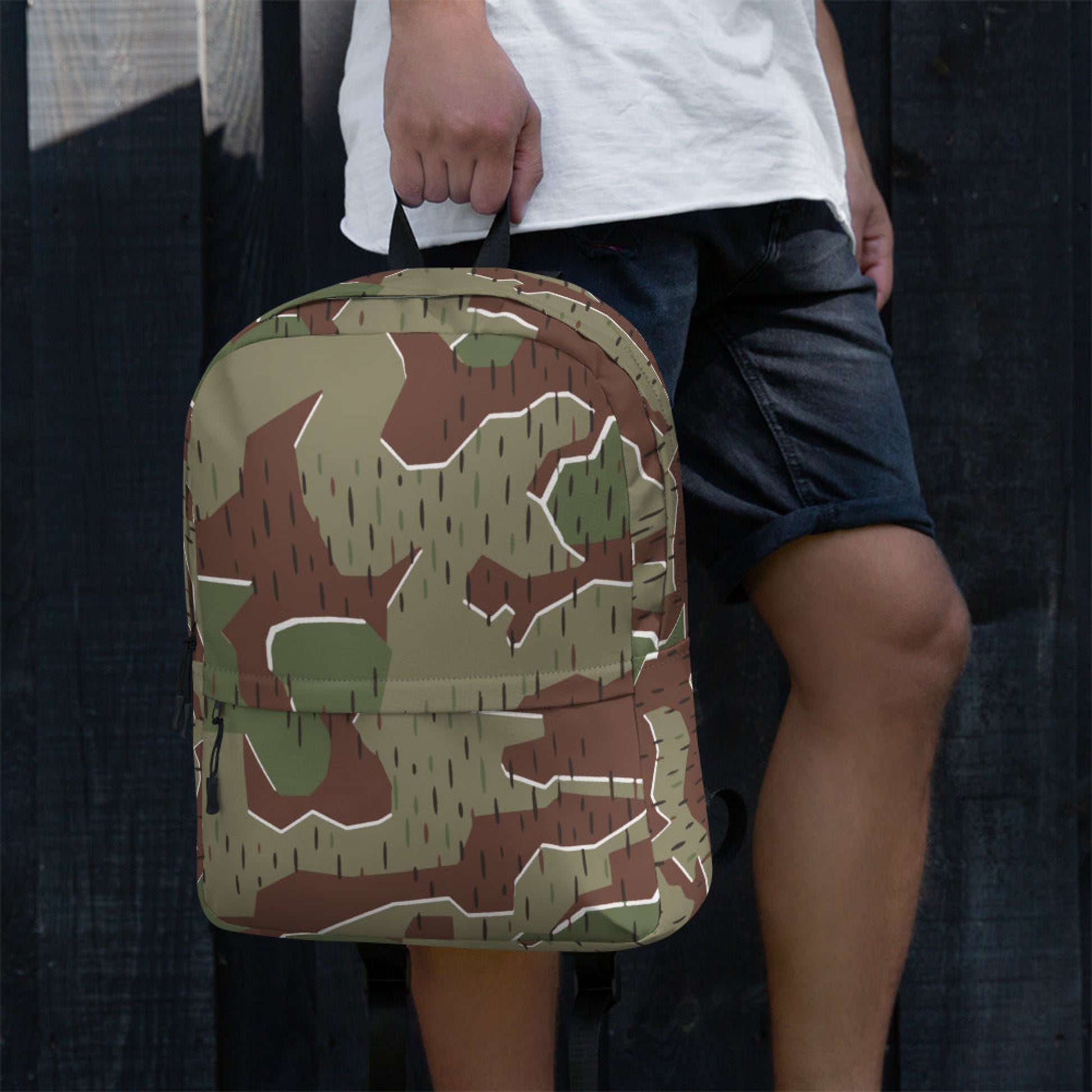 German Splittermuster Bundeswehr Paratrooper CAMO Backpack - Backpacks