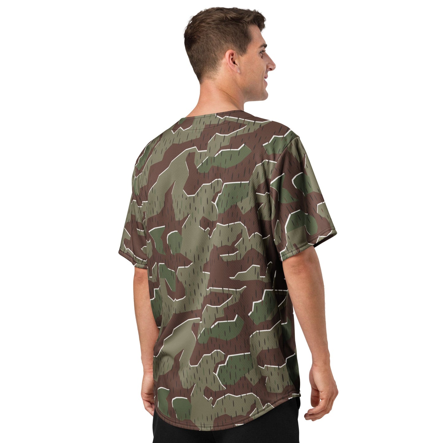 German Splittermuster Bundeswehr Paratrooper CAMO baseball jersey - Baseball Jerseys
