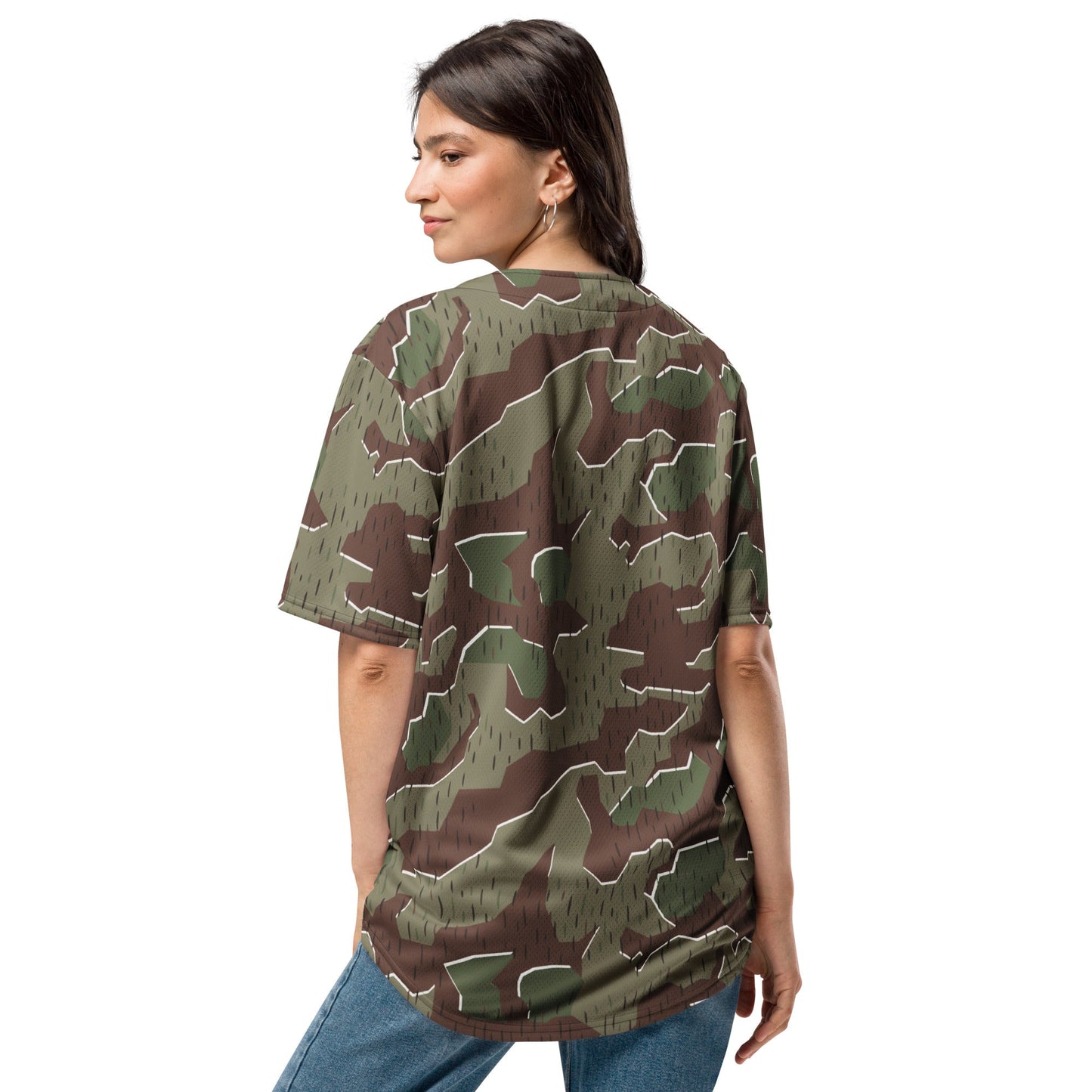 German Splittermuster Bundeswehr Paratrooper CAMO baseball jersey - Baseball Jerseys