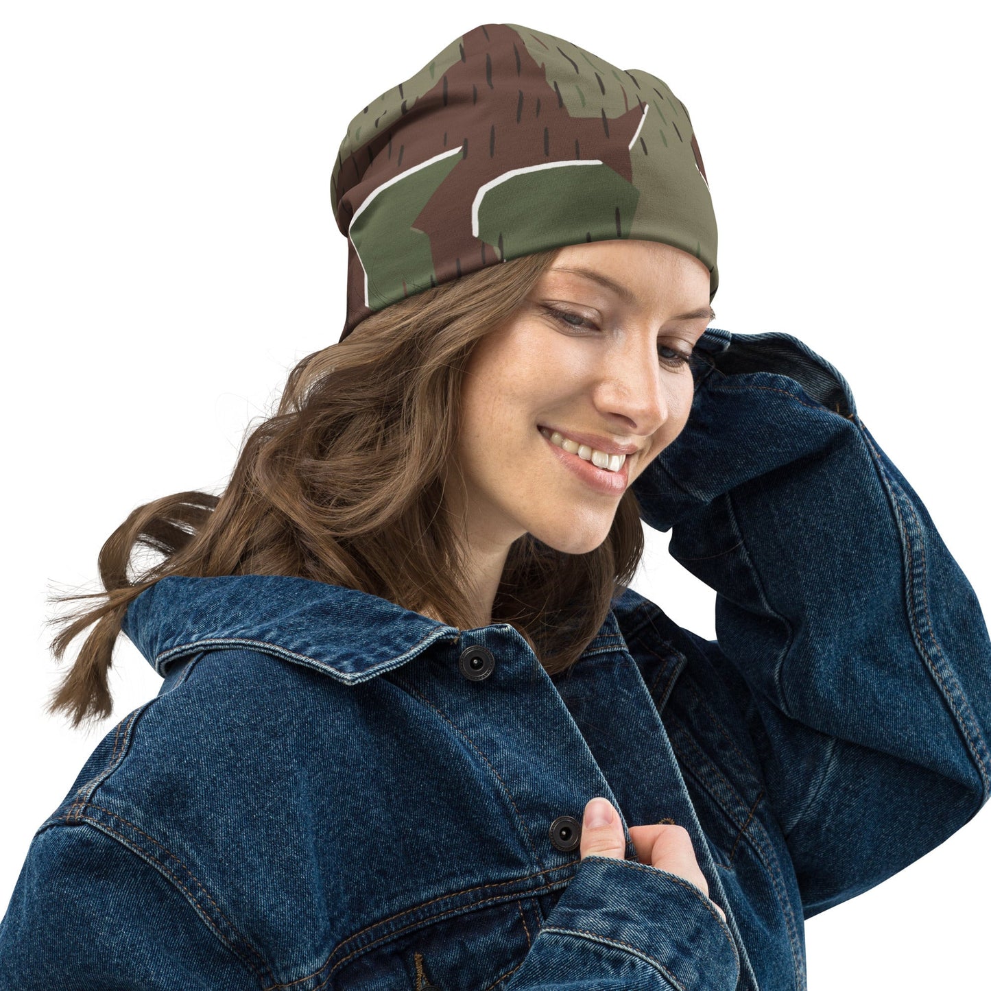 German Splittermuster Bundeswehr Paratrooper CAMO Beanie - Beanies