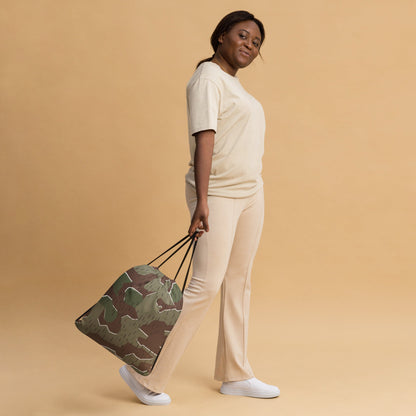 German Splittermuster Bundeswehr Paratrooper CAMO Drawstring Bag - Bags