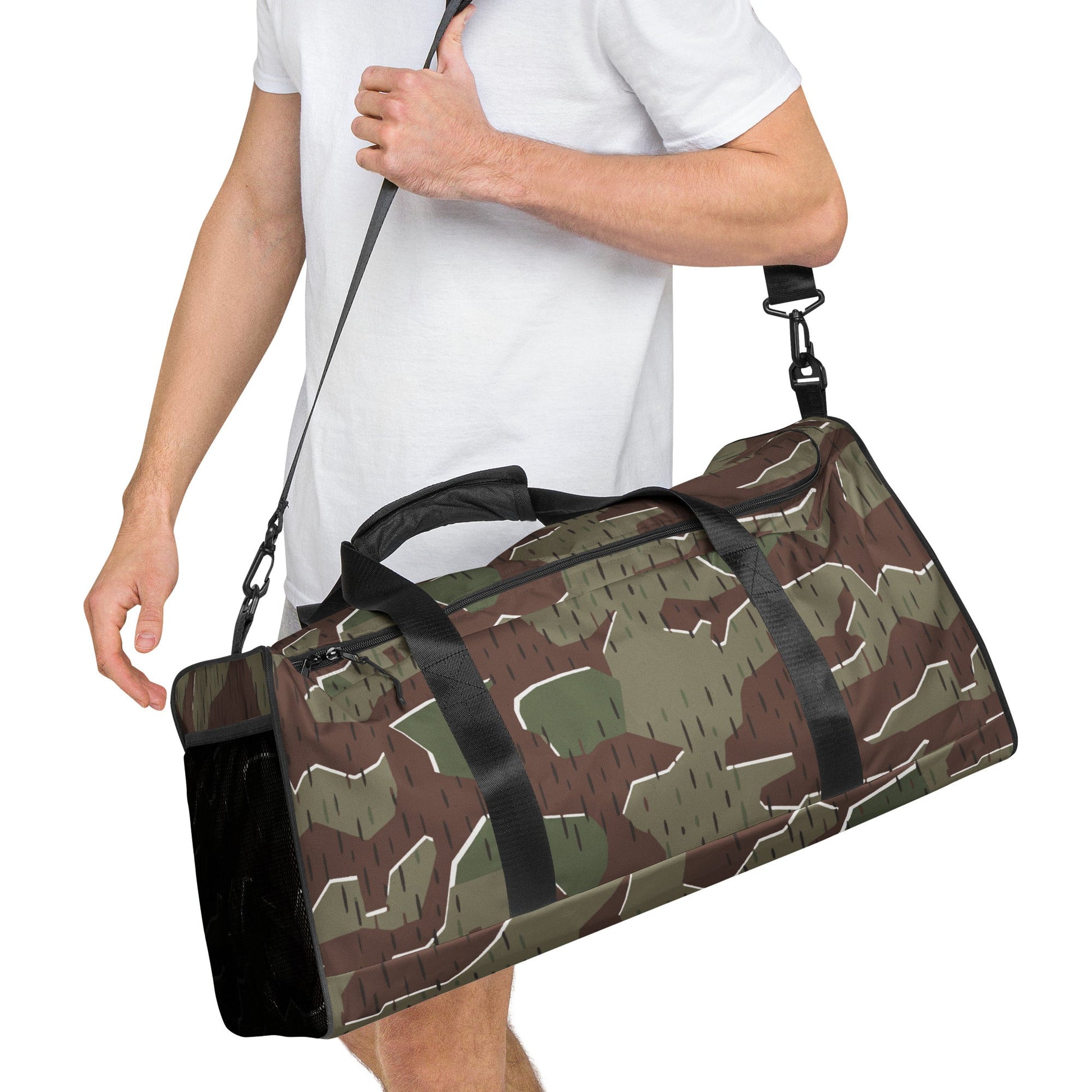 German Splittermuster Bundeswehr Paratrooper CAMO Duffle bag - Bags