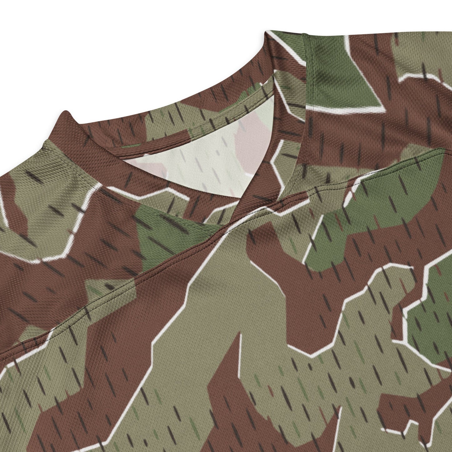 German Splittermuster Bundeswehr Paratrooper CAMO hockey fan jersey - Hockey Jerseys