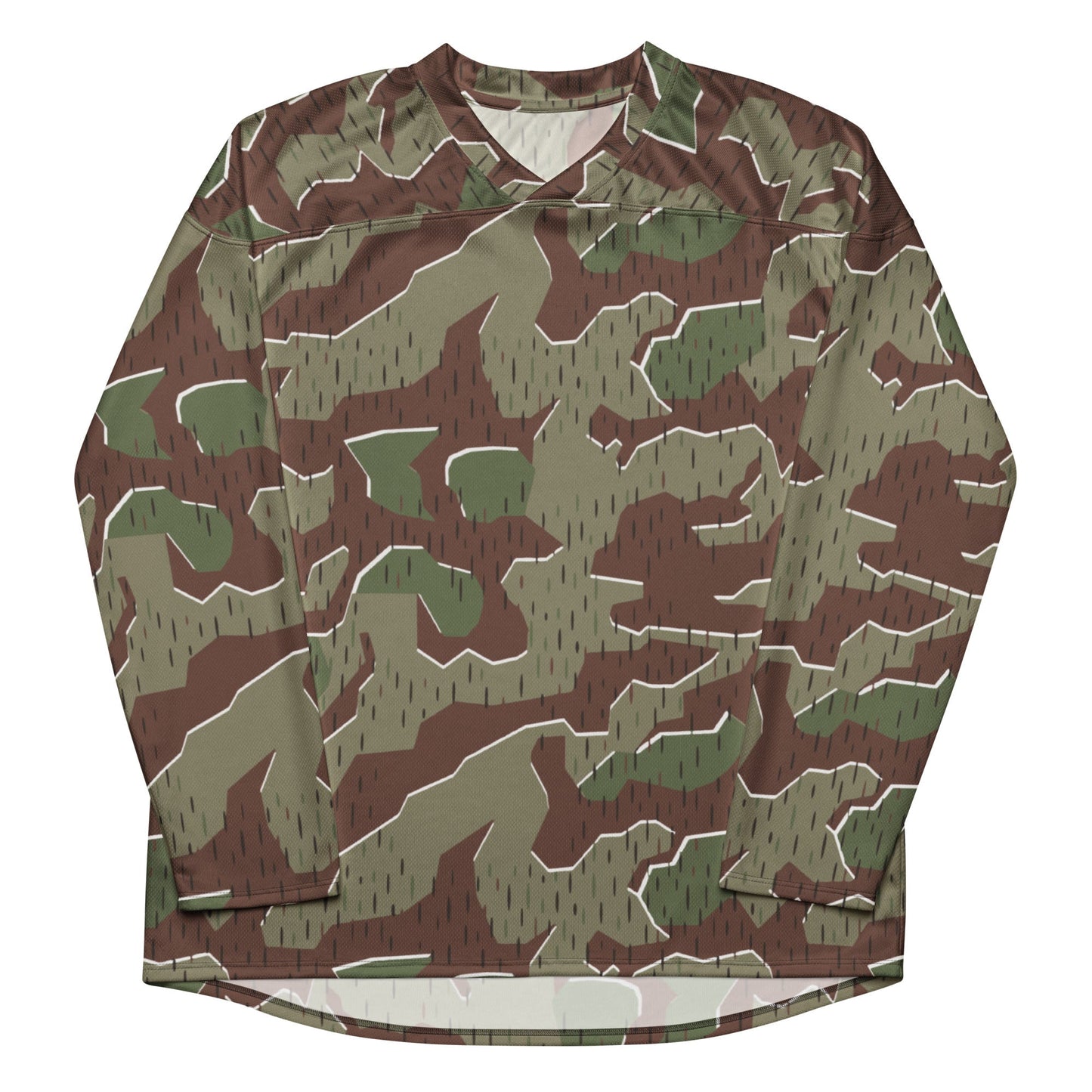 German Splittermuster Bundeswehr Paratrooper CAMO hockey fan jersey - Hockey Jerseys