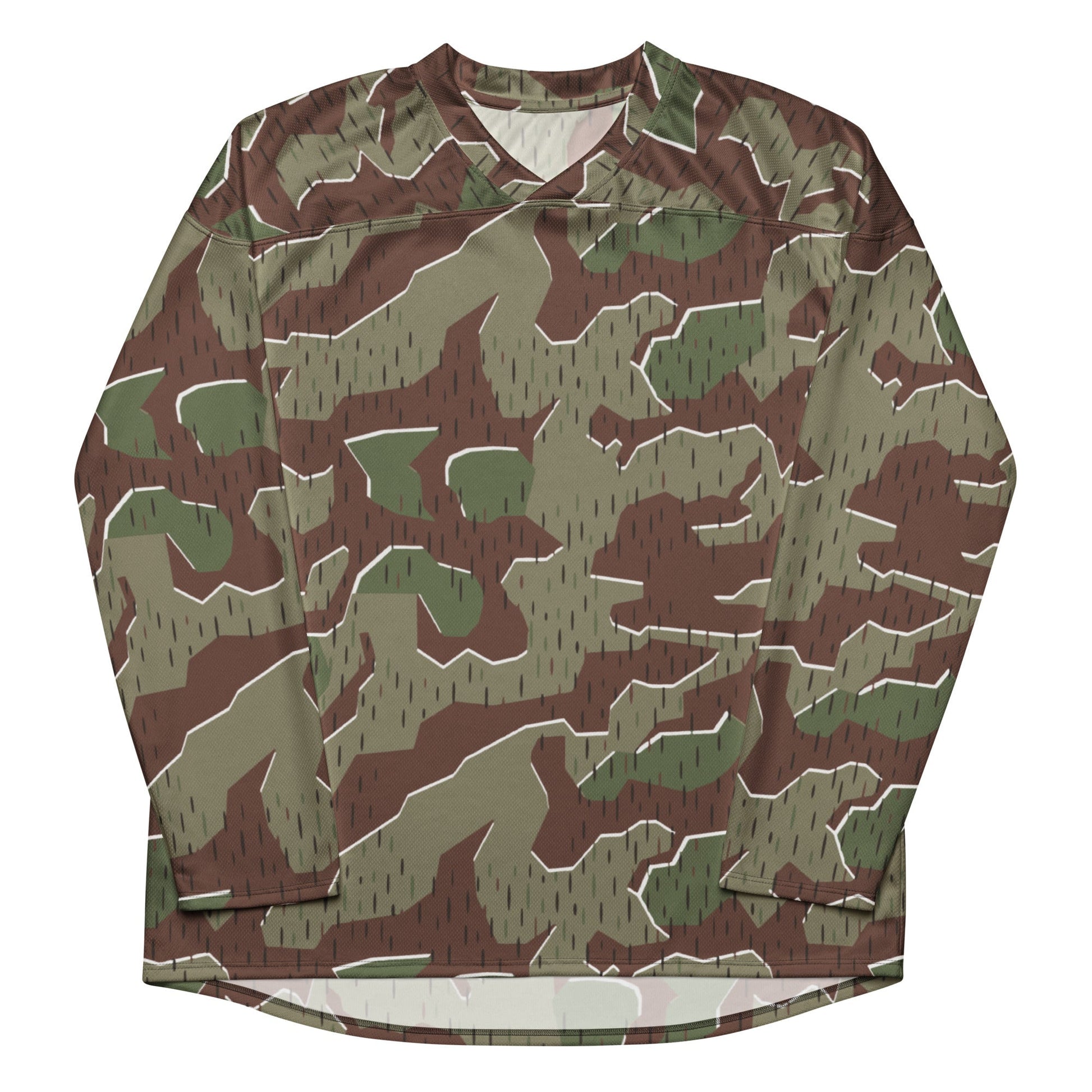 German Splittermuster Bundeswehr Paratrooper CAMO hockey fan jersey - Hockey Jerseys