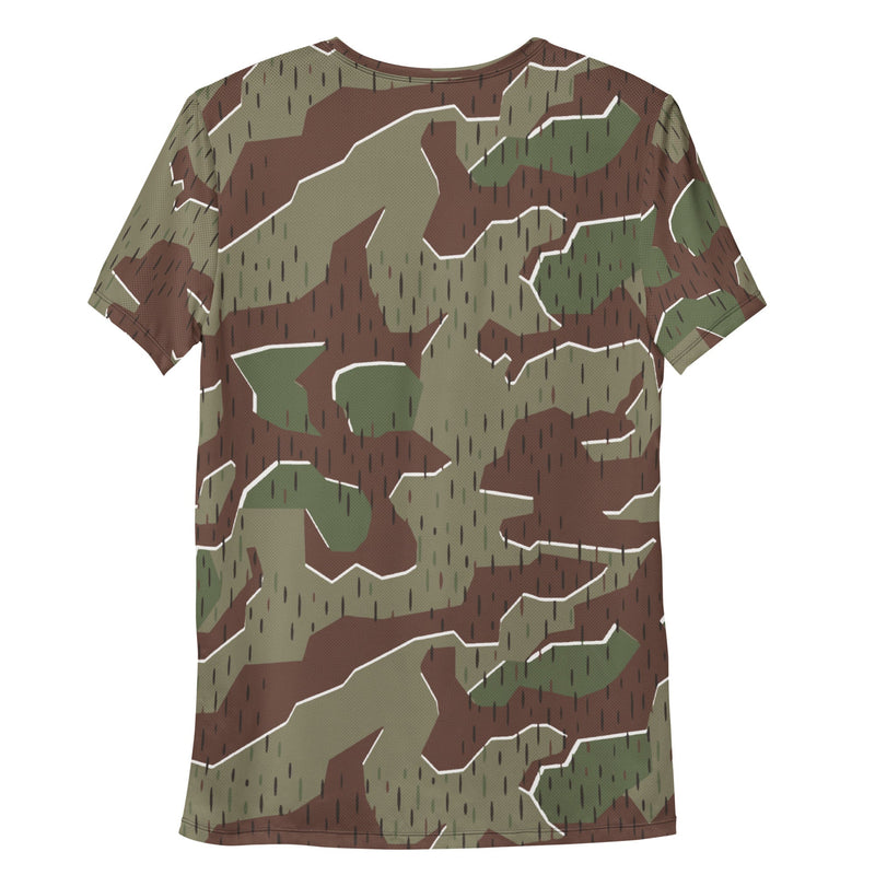 Splittermuster Bundeswehr Paratrooper CAMO Mens Athletic T-Shirt - Shirt