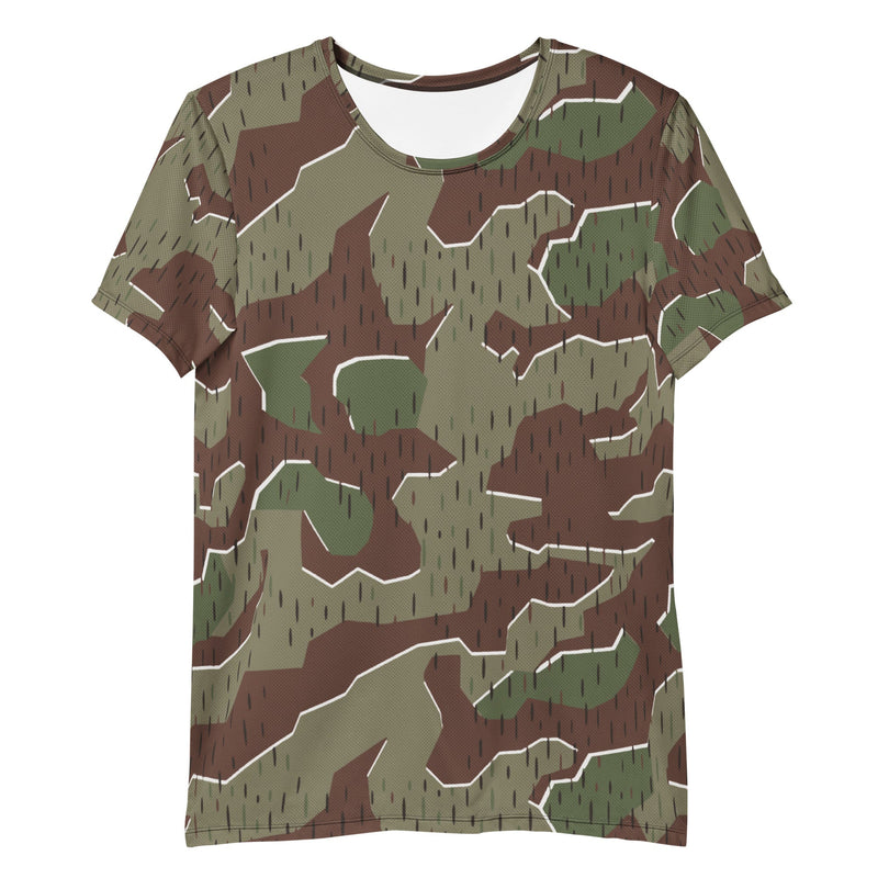 Splittermuster Bundeswehr Paratrooper CAMO Mens Athletic T-Shirt - Shirt