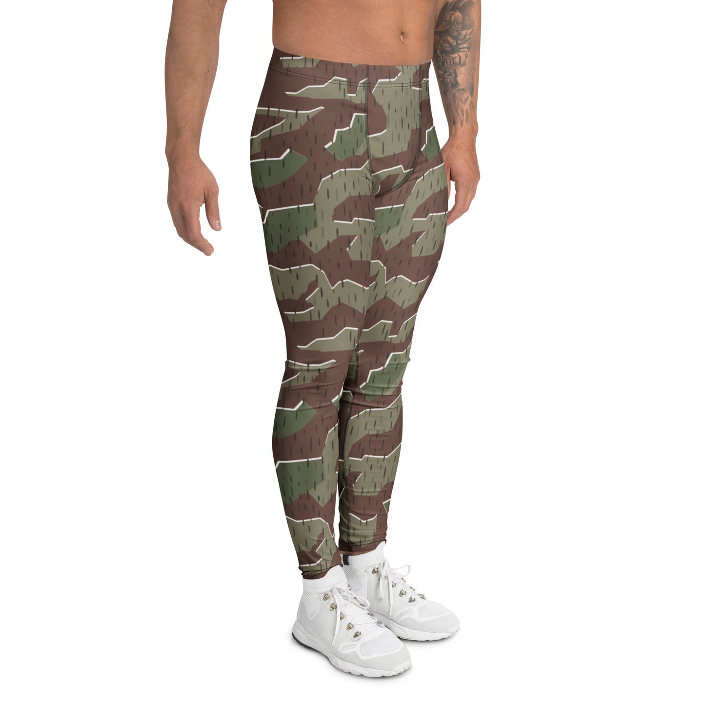 German Splittermuster Bundeswehr Paratrooper CAMO Mens Leggings