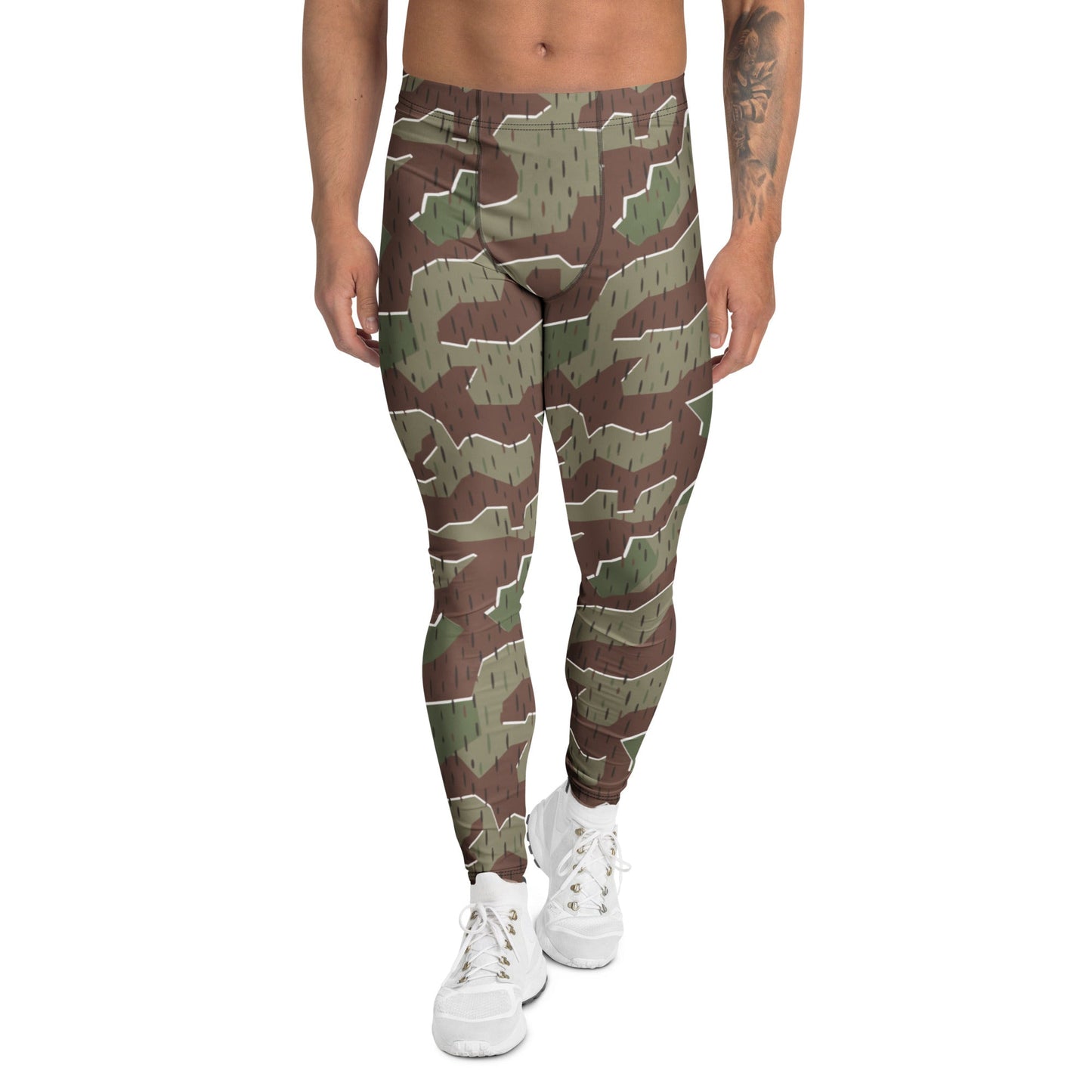 German Splittermuster Bundeswehr Paratrooper CAMO Mens Leggings - XS