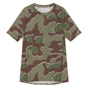 Splittermuster Bundeswehr Paratrooper CAMO Mens Short-Sleeve Rash Guard - 2XS - SS