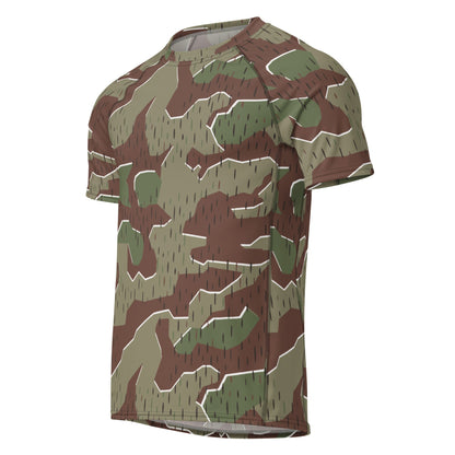German Splittermuster Bundeswehr Paratrooper CAMO Mens Short-Sleeve Rash Guard - Short-sleeve Guards