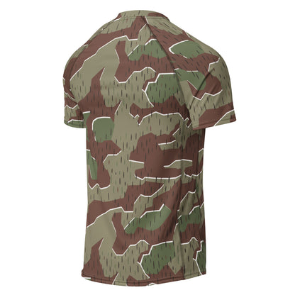 German Splittermuster Bundeswehr Paratrooper CAMO Mens Short-Sleeve Rash Guard - Short-sleeve Guards