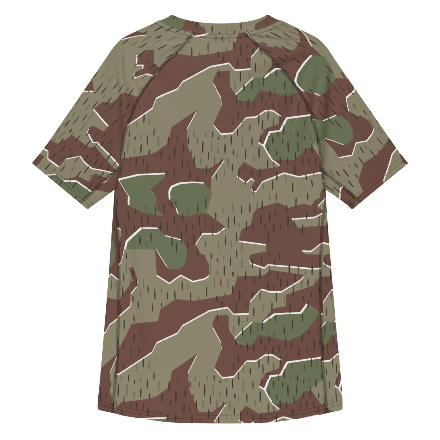 German Splittermuster Bundeswehr Paratrooper CAMO Mens Short-Sleeve Rash Guard - Short-sleeve Guards