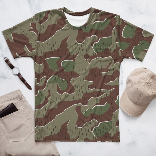 Splittermuster Bundeswehr Paratrooper CAMO Mens T-Shirt - XS