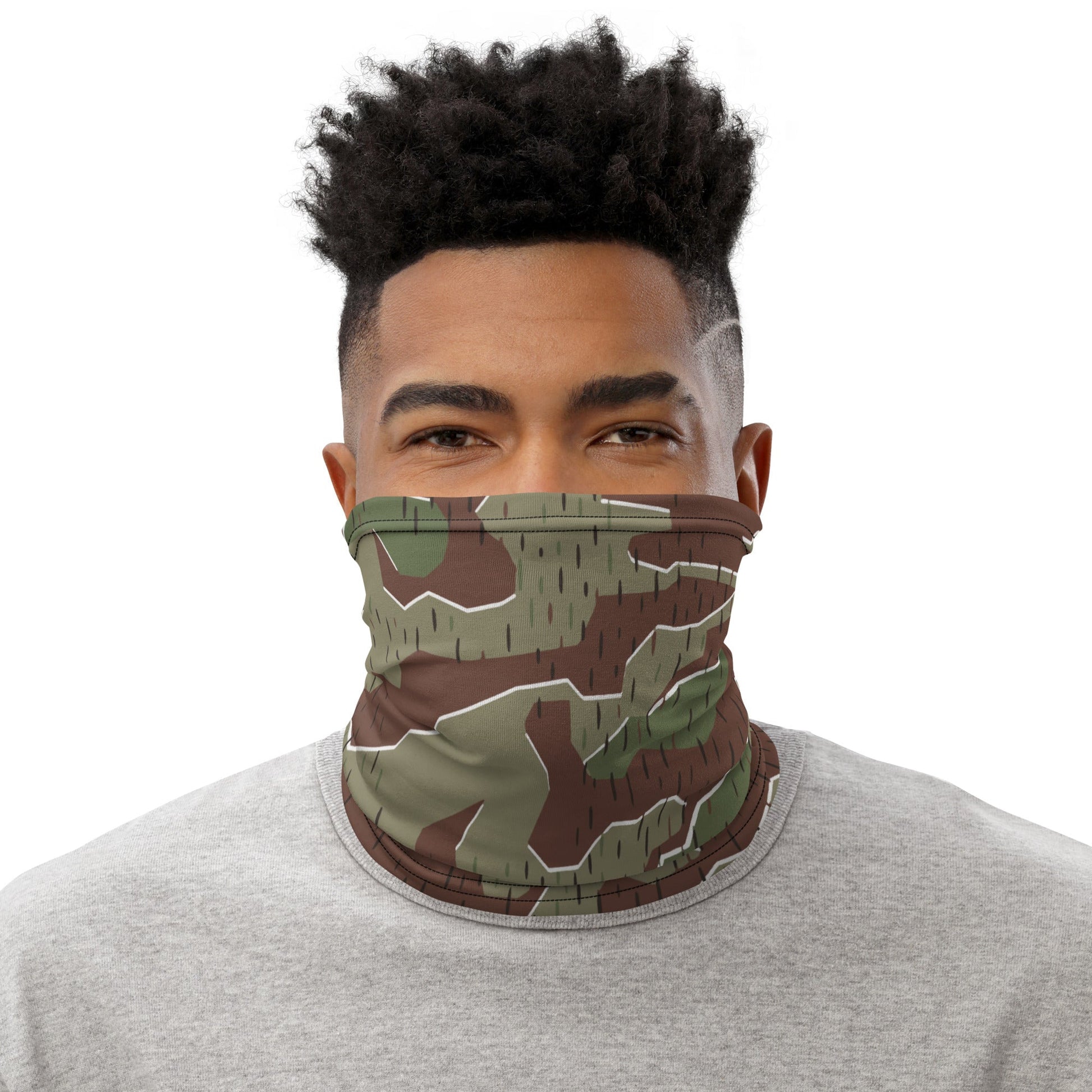 German Splittermuster Bundeswehr Paratrooper CAMO Neck Gaiter - Gaiters