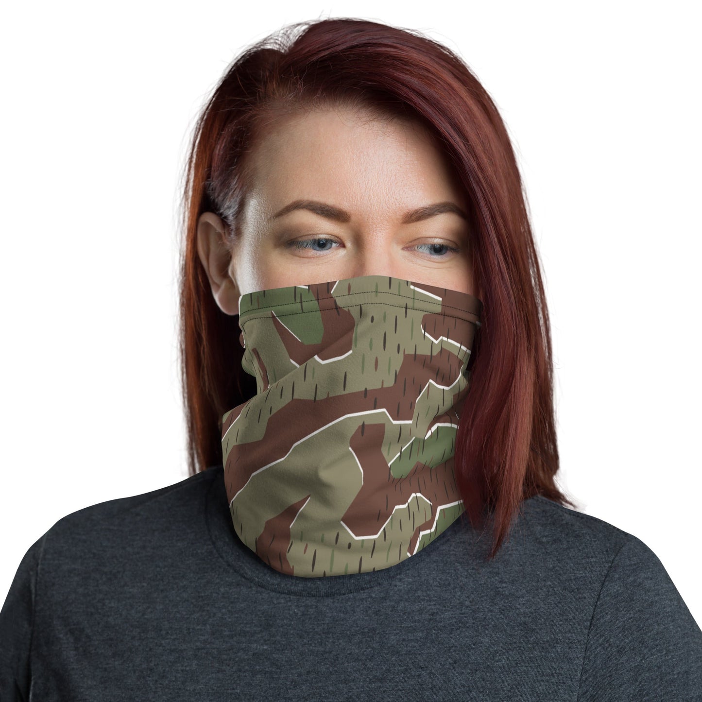 German Splittermuster Bundeswehr Paratrooper CAMO Neck Gaiter - Gaiters