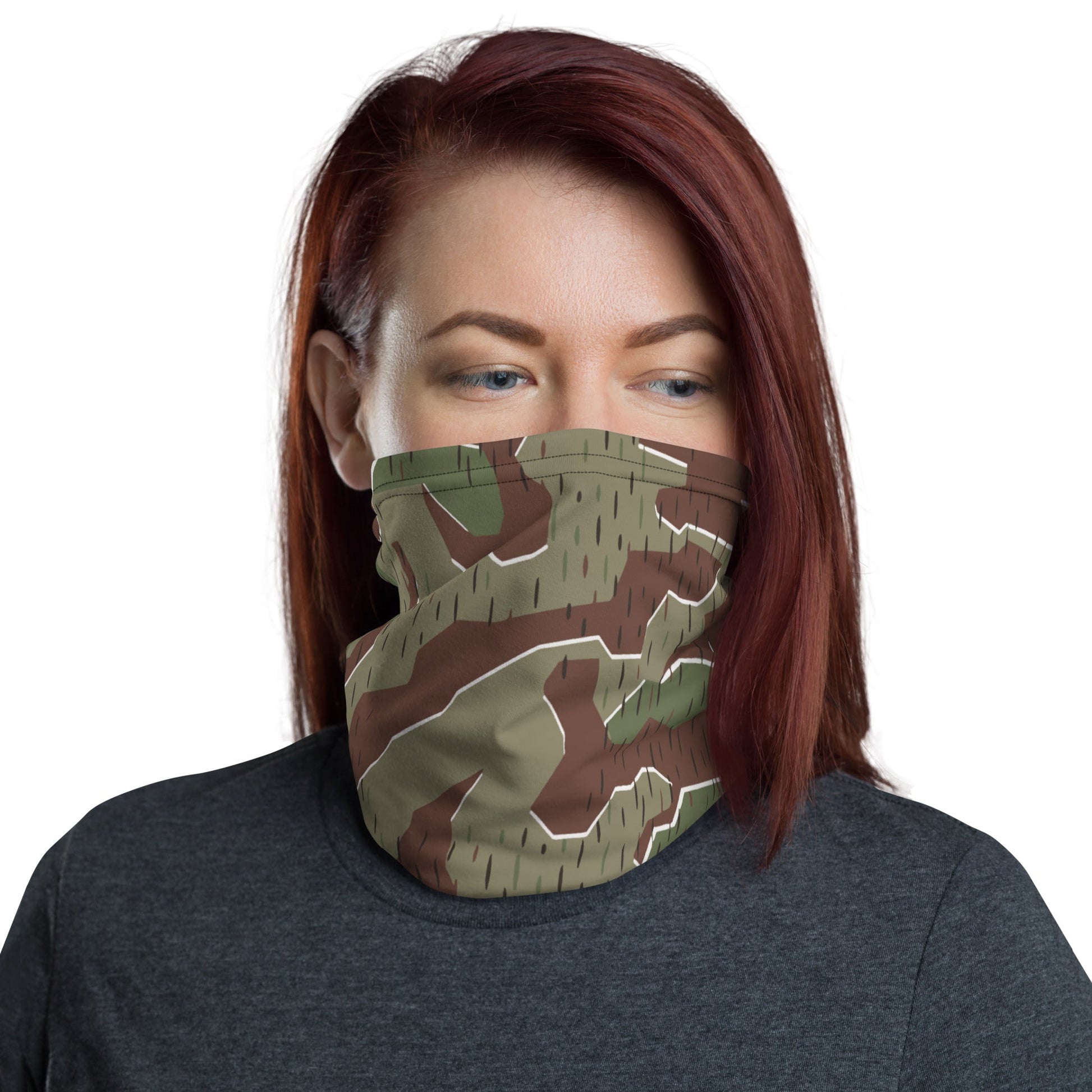 German Splittermuster Bundeswehr Paratrooper CAMO Neck Gaiter - Gaiters