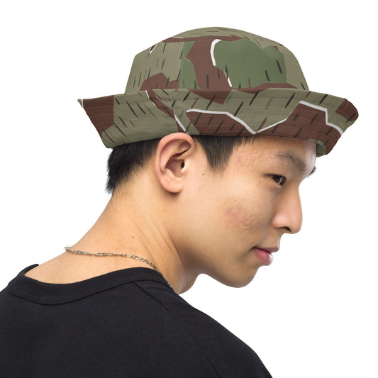 German Splittermuster Bundeswehr Paratrooper CAMO Reversible bucket hat - Bucket Hats