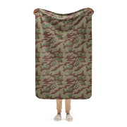 Splittermuster Bundeswehr Paratrooper CAMO Sherpa Blanket - 37″×57″