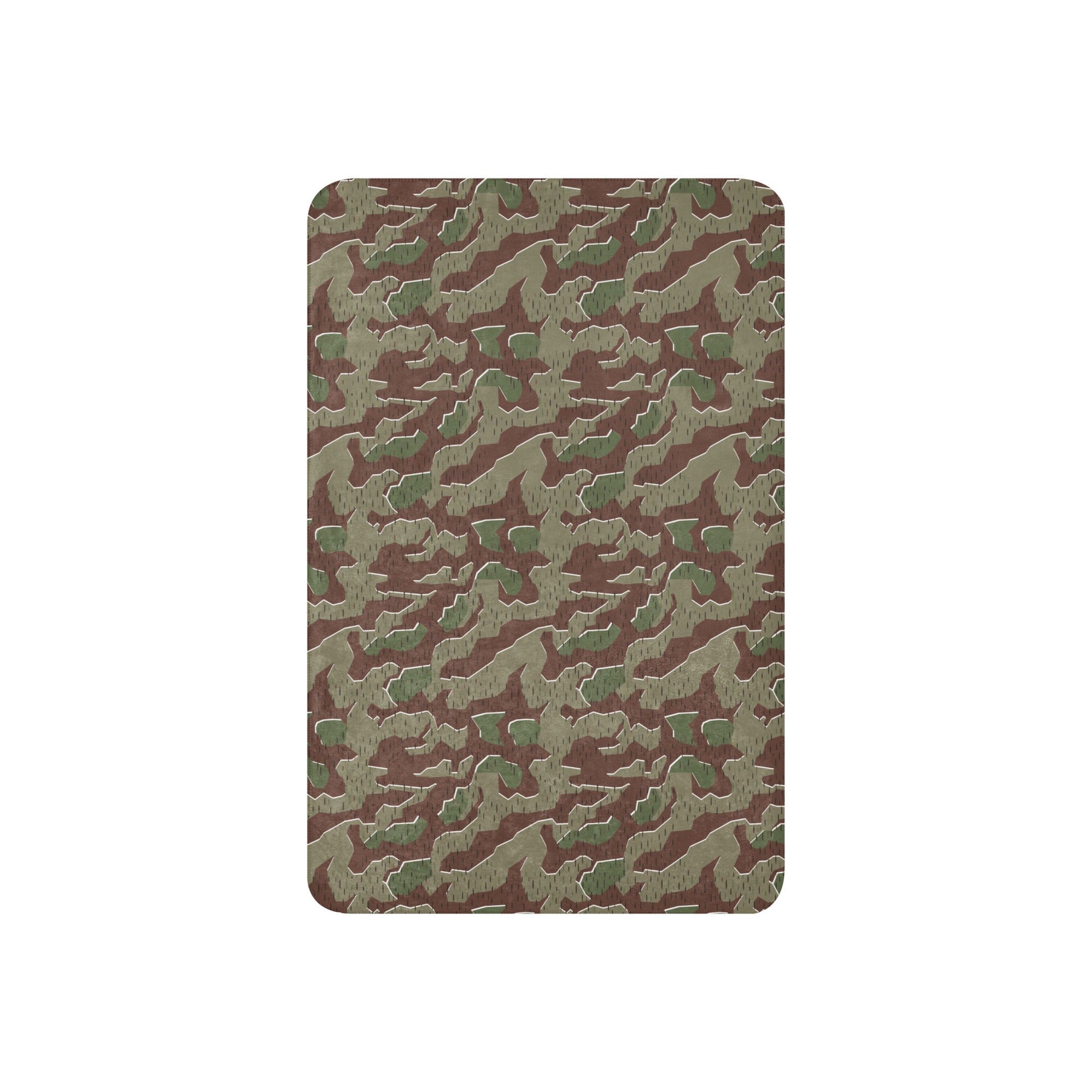 German Splittermuster Bundeswehr Paratrooper CAMO Sherpa blanket - Blankets