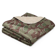 Splittermuster Bundeswehr Paratrooper CAMO Sherpa Blanket