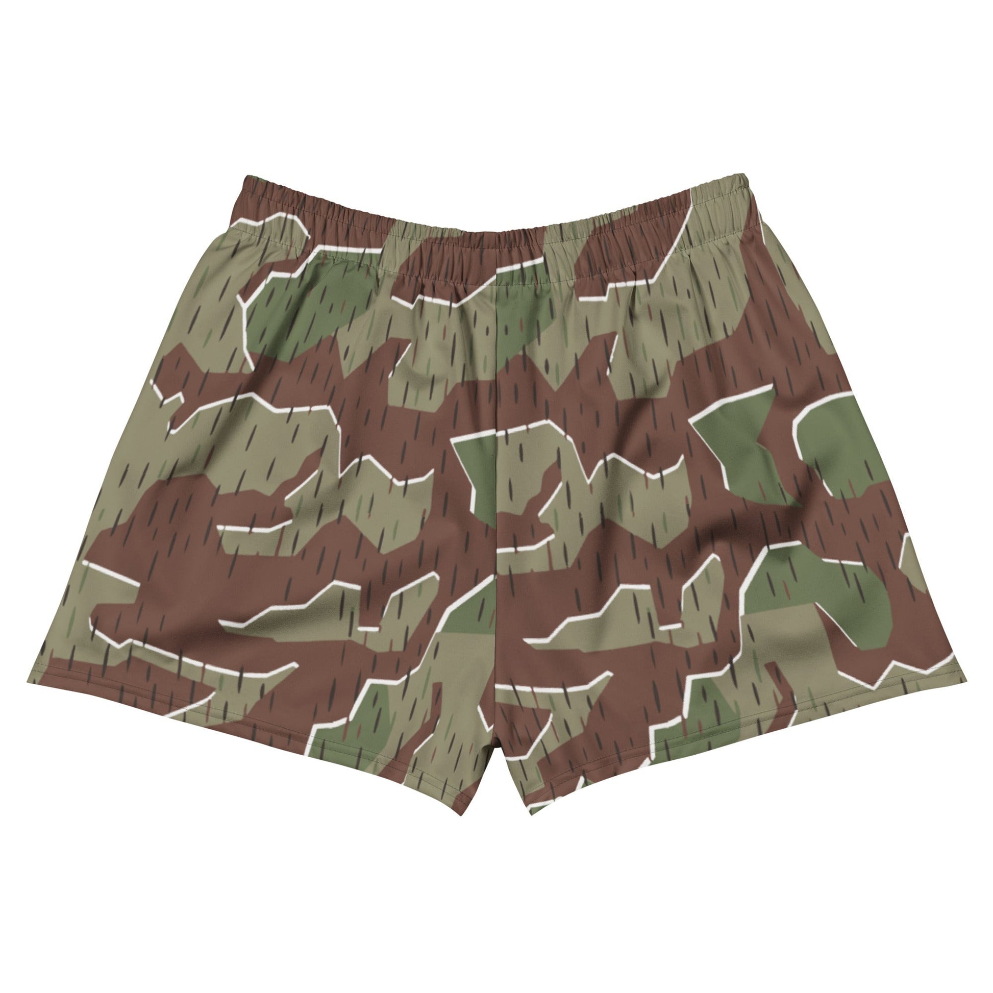 German Splittermuster Bundeswehr Paratrooper CAMO Unisex Athletic Shorts