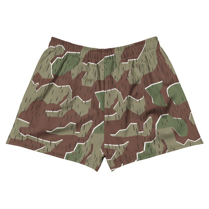 German Splittermuster Bundeswehr Paratrooper CAMO Unisex Athletic Shorts