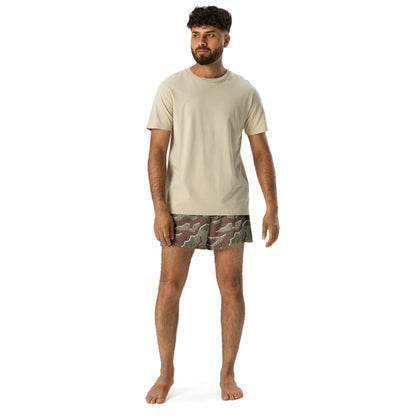 German Splittermuster Bundeswehr Paratrooper CAMO Unisex Athletic Shorts