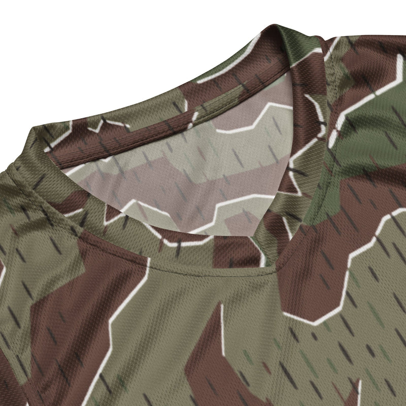 Splittermuster Bundeswehr Paratrooper CAMO Unisex Basketball Jersey