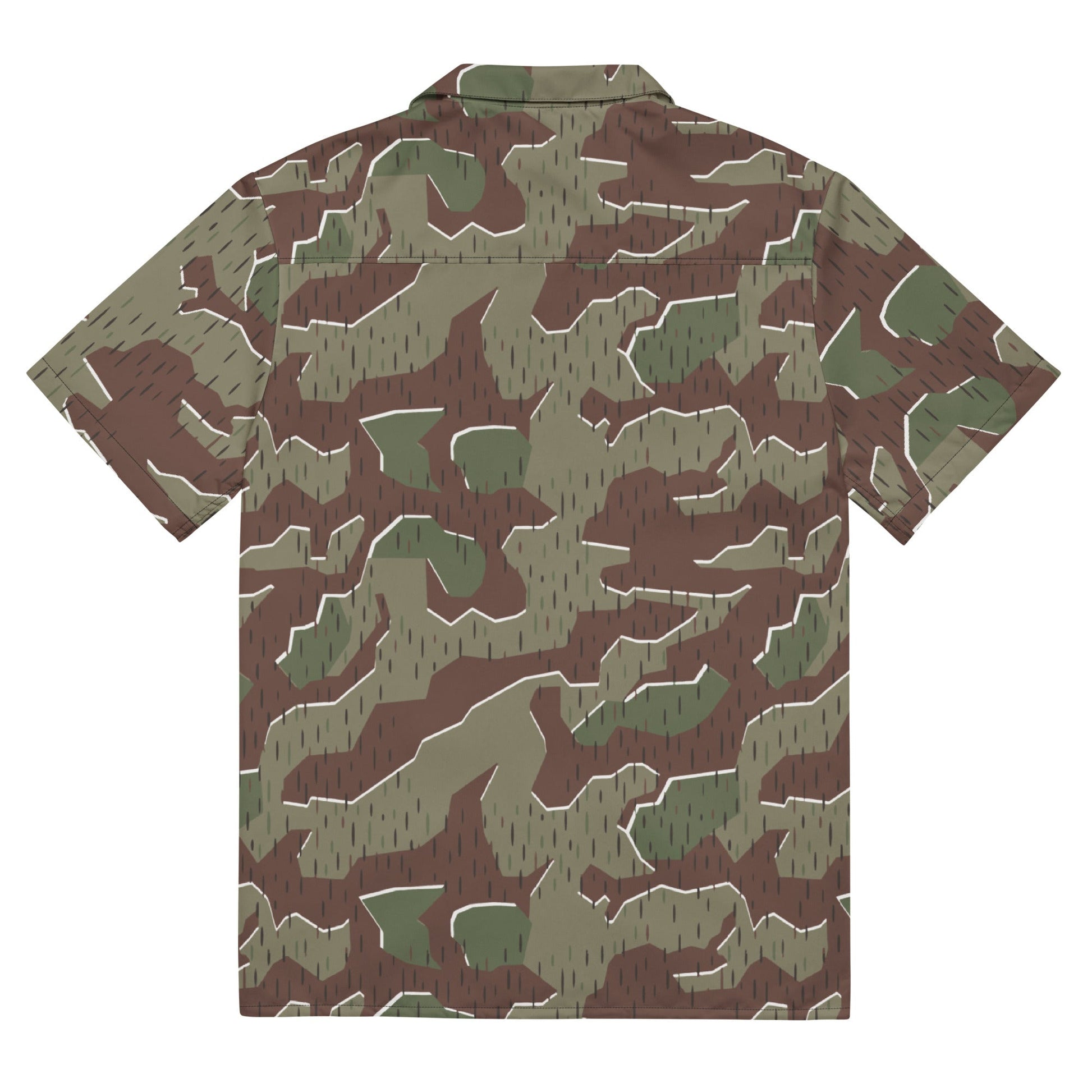German Splittermuster Bundeswehr Paratrooper CAMO Unisex button shirt - Button Shirts