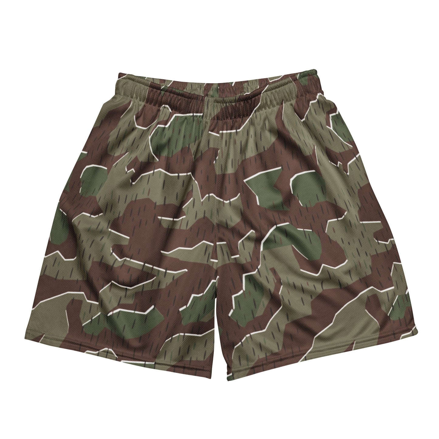 German Splittermuster Bundeswehr Paratrooper CAMO Unisex mesh shorts - 2XS - Mesh Shorts