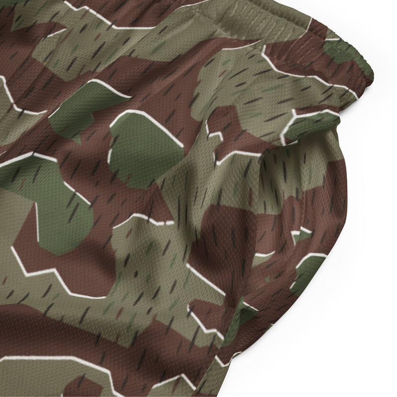 Splittermuster Bundeswehr Paratrooper CAMO Unisex Mesh Shorts