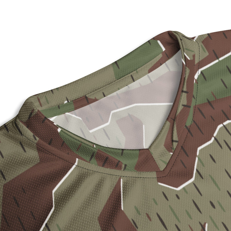 Splittermuster Bundeswehr Paratrooper CAMO Unisex Sports Jersey