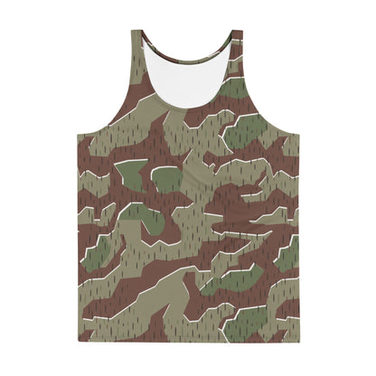 German Splittermuster Bundeswehr Paratrooper CAMO Unisex Tank Top - Tops