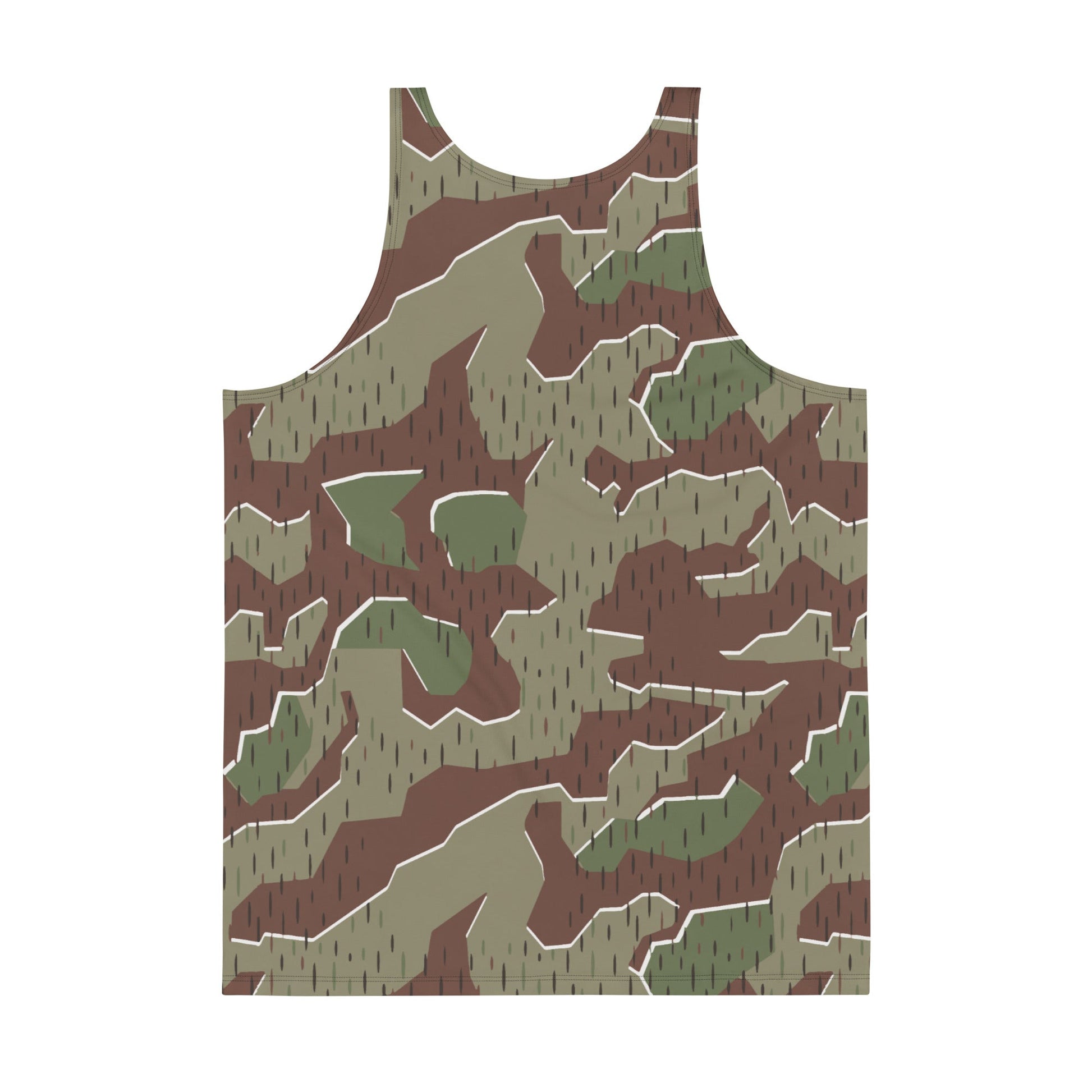 German Splittermuster Bundeswehr Paratrooper CAMO Unisex Tank Top - Tops
