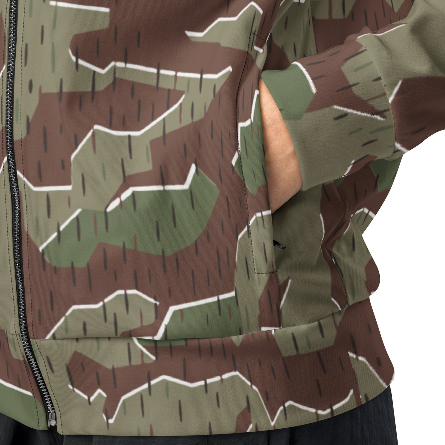 German Splittermuster Bundeswehr Paratrooper CAMO Unisex track jacket - Track Jackets