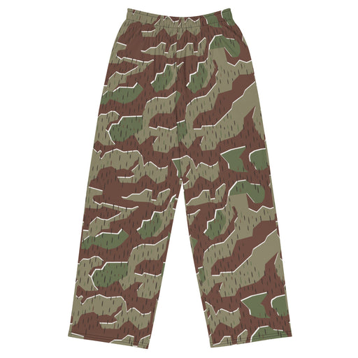 Splittermuster Bundeswehr Paratrooper CAMO Unisex Wide-Leg Leisure Pants - 2XS - Pant