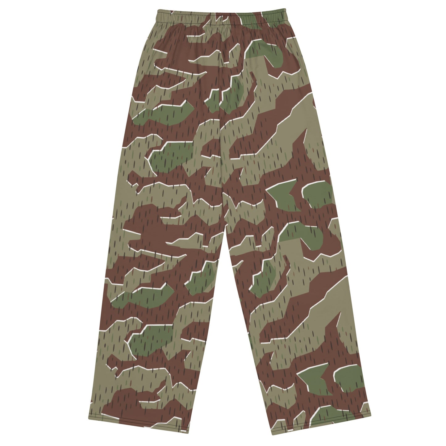 German Splittermuster Bundeswehr Paratrooper CAMO unisex wide-leg pants - Wide-leg Pants