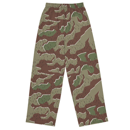 German Splittermuster Bundeswehr Paratrooper CAMO unisex wide-leg pants - Wide-leg Pants