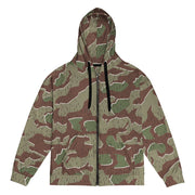 Splittermuster Bundeswehr Paratrooper CAMO Unisex Zip Hoodie - 2XS