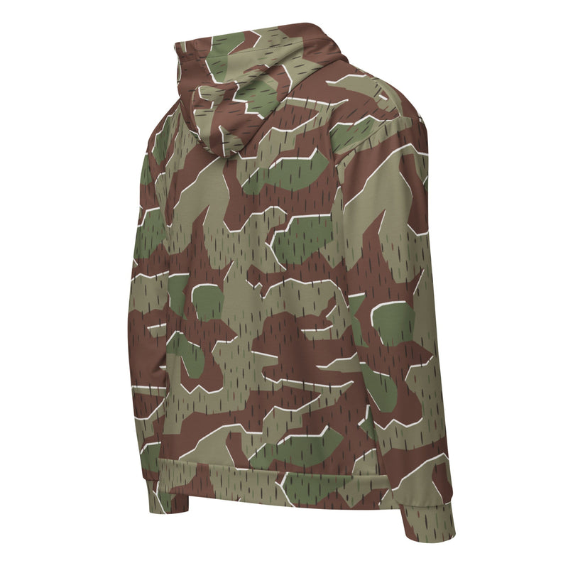 Splittermuster Bundeswehr Paratrooper CAMO Unisex Zip Hoodie