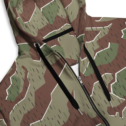German Splittermuster Bundeswehr Paratrooper CAMO Unisex zip hoodie - Zip Hoodies