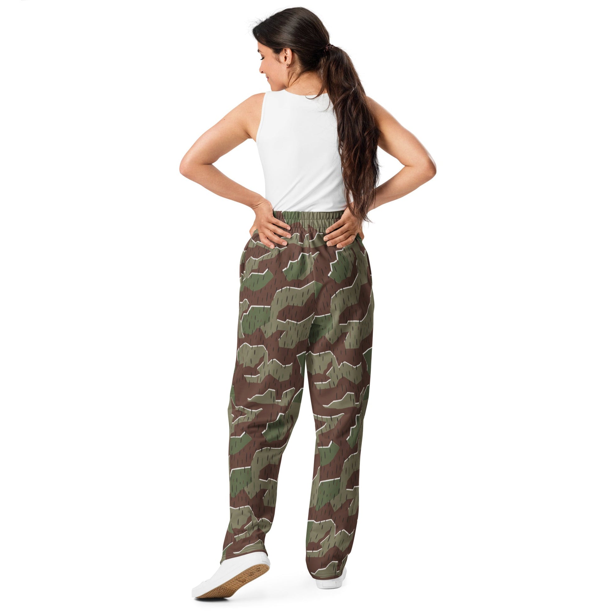 German Splittermuster Bundeswehr Paratrooper CAMO Wide-leg joggers - Joggers