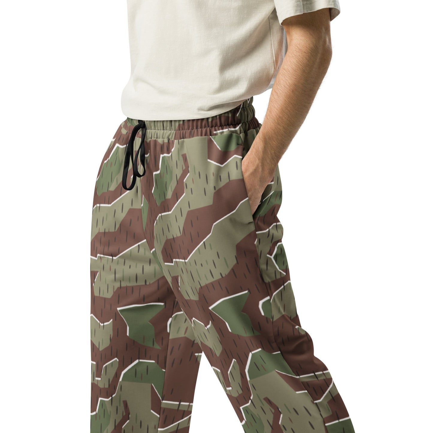 German Splittermuster Bundeswehr Paratrooper CAMO Wide-leg joggers - Joggers