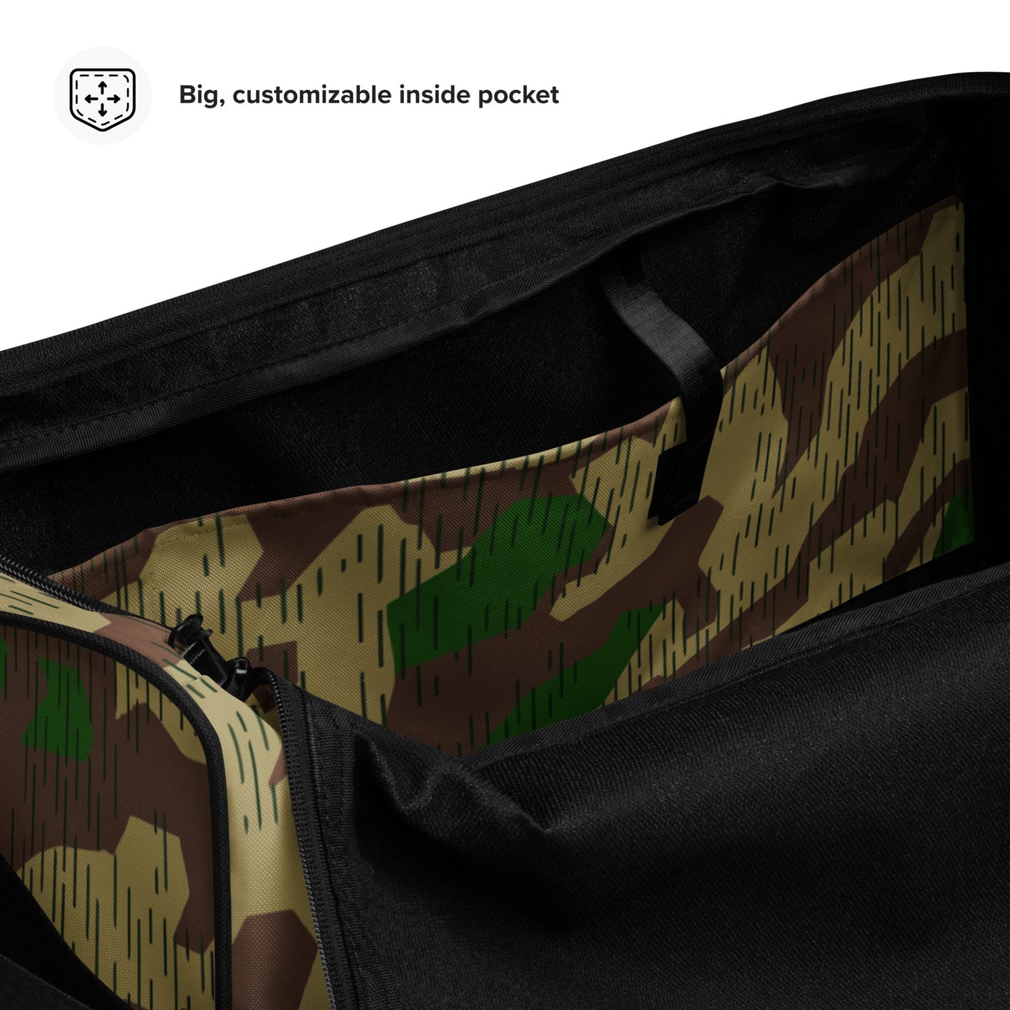 German Splittermuster Buntfarbendruck 31 CAMO Duffle bag - Bags