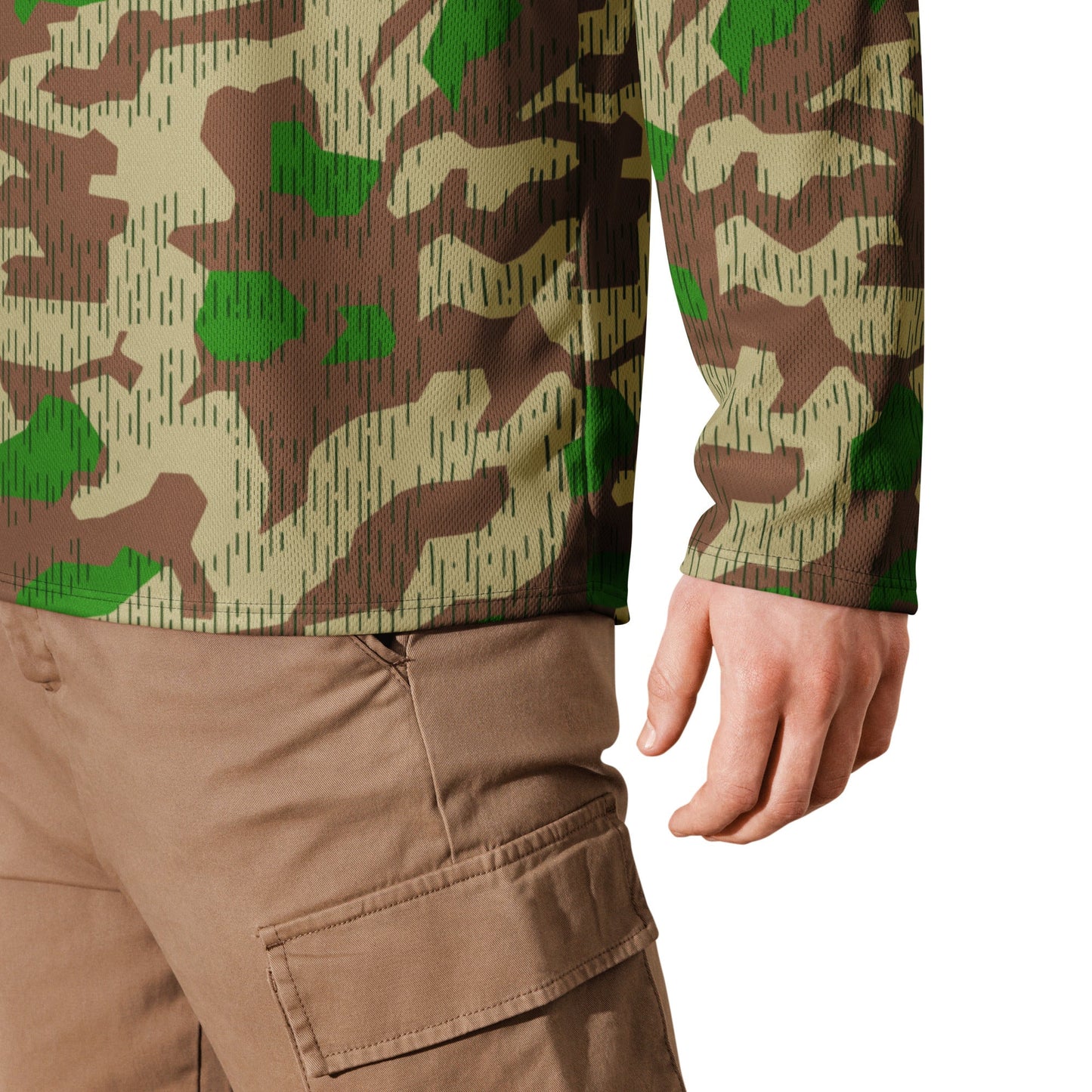 German Splittermuster Buntfarbendruck 31 CAMO hockey fan jersey Hockey Jerseys