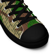 Splittermuster Buntfarbendruck 31 CAMO Mens High-Top Canvas Shoes