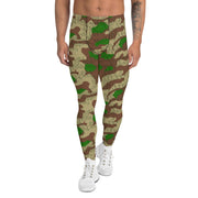 Splittermuster Buntfarbendruck 31 CAMO Mens Leggings - XS - Men