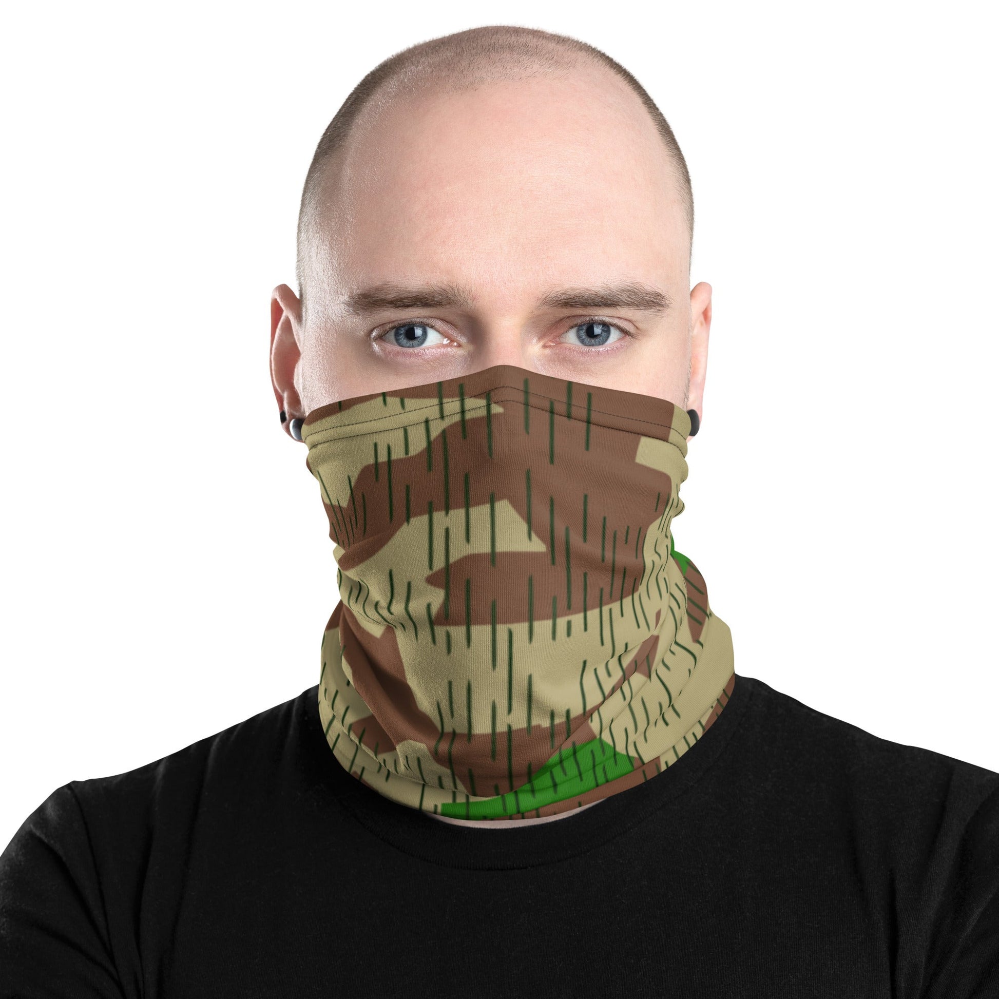 German Splittermuster Buntfarbendruck 31 CAMO Neck Gaiter Gaiters