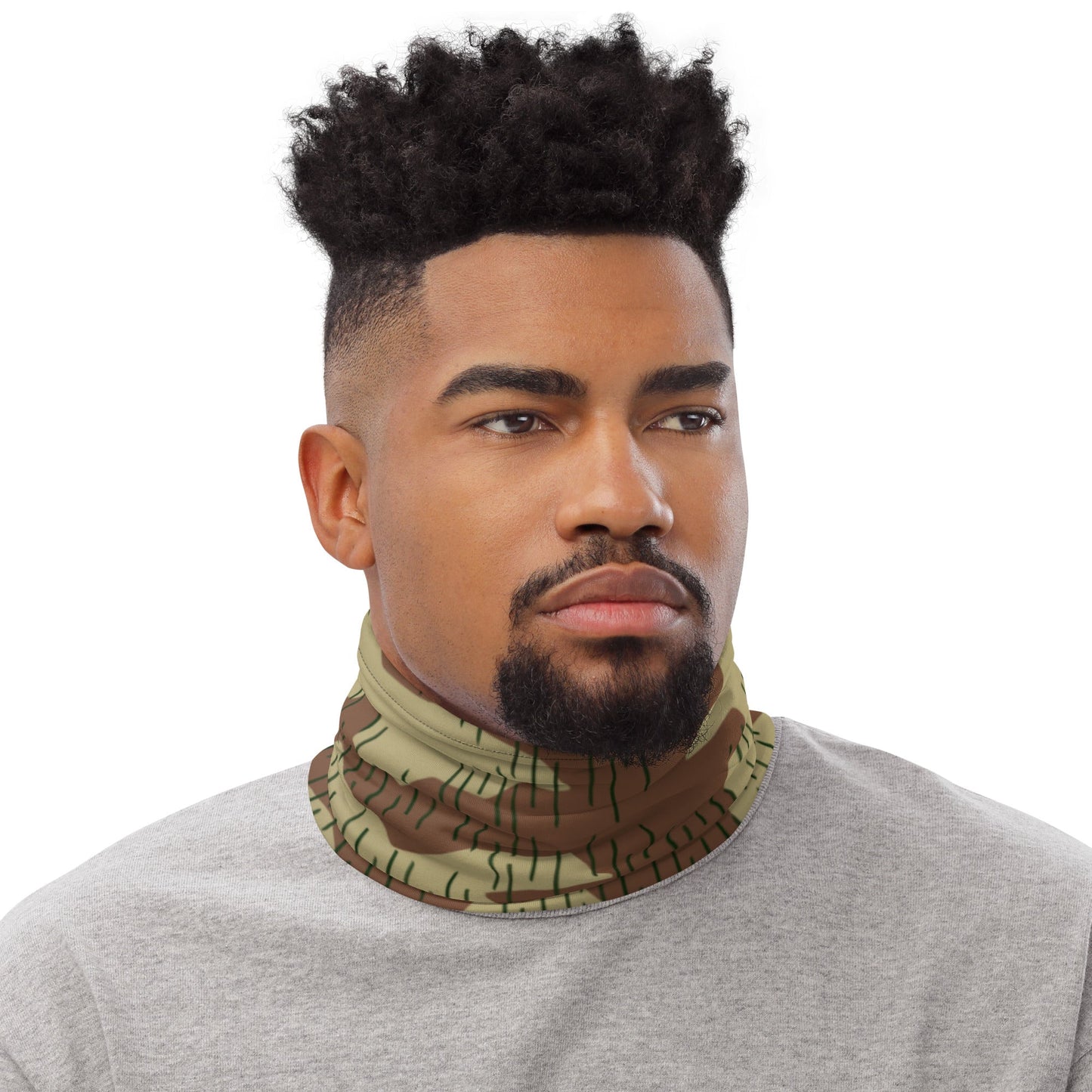 German Splittermuster Buntfarbendruck 31 CAMO Neck Gaiter Gaiters